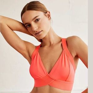 Free People End Game bra Coral Activewear sport